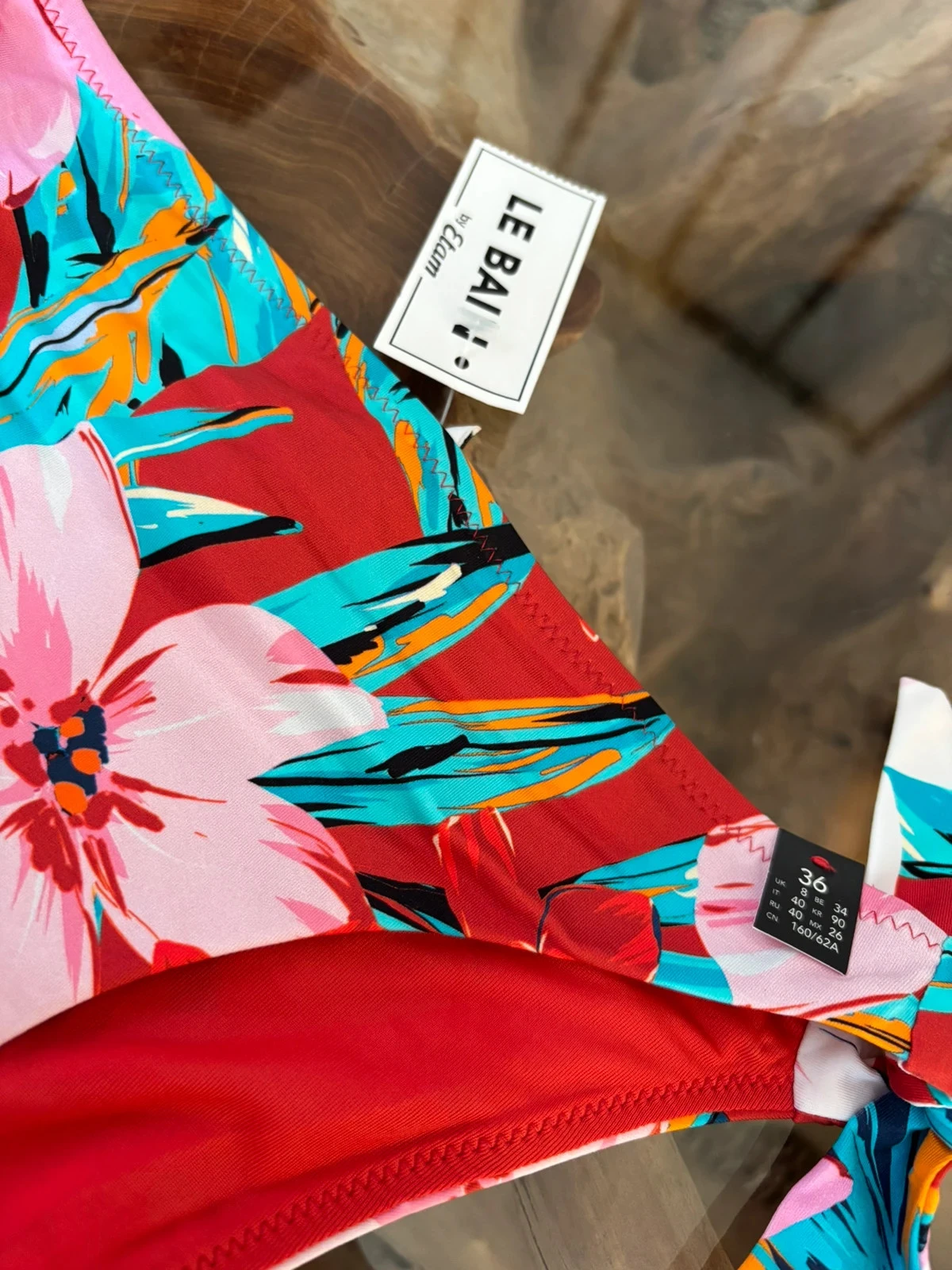Bas de maillot de bain Etam nouette fleurs 36 – photo 3
